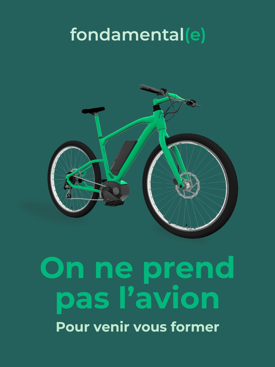 On ne prend pas l'avion pour venir vous former
